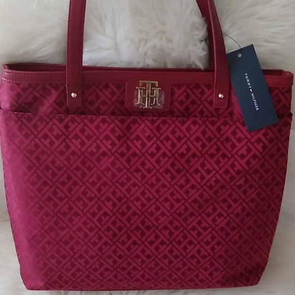 🆕 Tommy Hilfirger Large signature tote bag💗 - Picture 3 of 8